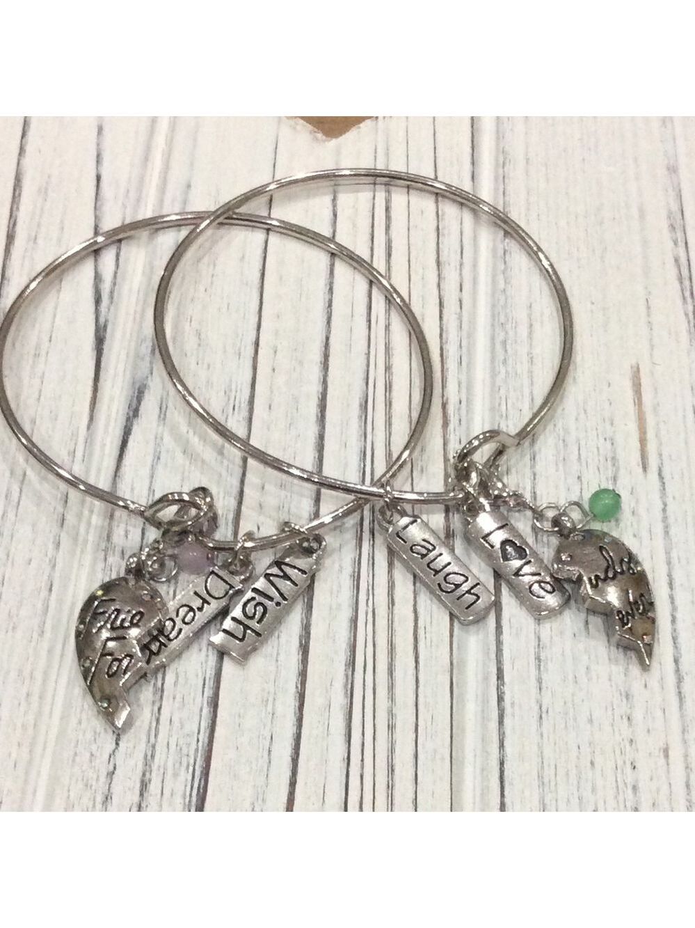 Friendship Bracelets Love Laugh Wish Dream New